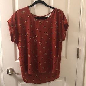 Large Floral Blouse